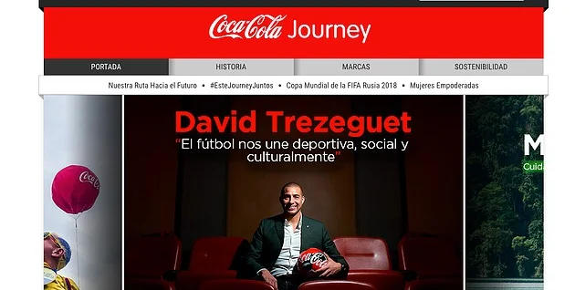 MarkLovers - consultora - marketing - coca cola david trezeguet