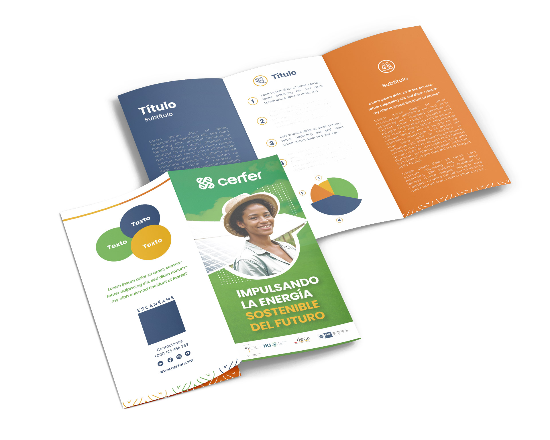 MarkLovers - consultora - marketing - diseño de brochure